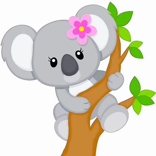 Blumiger Koala