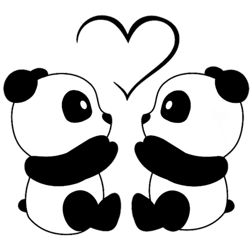 Panda Pärchen